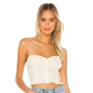 Tularosa Cullen Top - Faded Yellow Floral